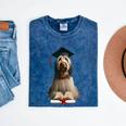 Spinone Italiano Dog Graduation Cap School Graduate Owner Men Women Kids Mineral Wash Tshirts Mineral Navy