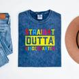 Straight Outta Kindergarten TShirt Graduation Kid Mineral Wash Tshirts Mineral Navy
