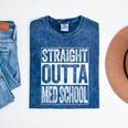 Straight Outta Med School Shirt Medical Graduation Mineral Wash Tshirts Mineral Navy