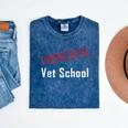 Straight Outta Vet School Graduation Veternarians I Survived Mineral Wash Tshirts Mineral Navy