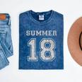 Summer 2018 Teen Graduation Shirt Mineral Wash Tshirts Mineral Navy