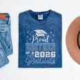 Super Proud Brother Of 2026 Graduate Graduation Family Mineral Wash Tshirts Mineral Navy
