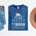 Super Proud Gigi Of 2026 Graduate Senior Graduation Family Mineral Wash Tshirts Mineral Navy