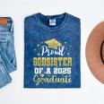 Super Proud Godsister Of 2025 Graduate Graduation Family Mineral Wash Tshirts Mineral Navy