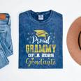 Super Proud Grammy Of 2025 Graduate Senior Graduation Family Mineral Wash Tshirts Mineral Navy