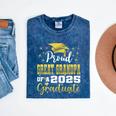 Super Proud Great Grandpa Of 2025 Graduate Graduation Family Premium Mineral Wash Tshirts Mineral Navy