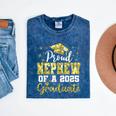 Super Proud Nephew Of 2025 Graduate Senior Graduation Family Mineral Wash Tshirts Mineral Navy