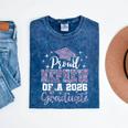 Super Proud Nephew Of 2026 Graduate Senior Graduation Family Mineral Wash Tshirts Mineral Navy