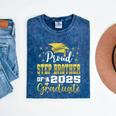 Super Proud Step Brother Of 2025 Graduate Graduation Family Premium Mineral Wash Tshirts Mineral Navy
