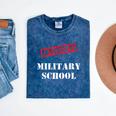 I Survived Military School Graduation Straight Outta Mineral Wash Tshirts Mineral Navy