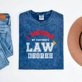 I Survived My Partner's Law Degree Graduation Shirt Mineral Wash Tshirts Mineral Navy