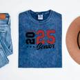 Swimming Senior Night Swimming Senior 2025 Graduation 59 Mineral Wash Tshirts Mineral Navy