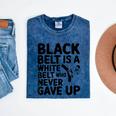 Taekwondo Belt Club Graduation Mineral Wash Tshirts Mineral Navy