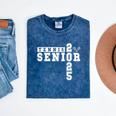 Tennis Senior Night Tennis Senior 2025 Graduation 3 Mineral Wash Tshirts Mineral Navy