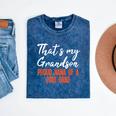 That's My Grandson 2018 Graduation Shirt For Grad Nanas Mineral Wash Tshirts Mineral Navy