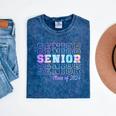 Tie Dye Senior 24 Class Of 2024 Seniors Graduation 24 Mineral Wash Tshirts Mineral Navy
