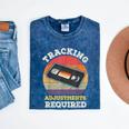 Tracking Adjustments Required Nostalgia VHS Retro Tape Mineral Wash Tshirts Mineral Navy