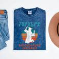 Trust Me I'Ve Got A Sociology Degree College Graduation Mineral Wash Tshirts Mineral Navy