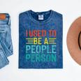 I Used To Be A People Person I Introvert Mineral Wash Tshirts Mineral Navy I Used To Be A People Person I Introvert Mineral Wash Tshirts Mineral Navy