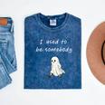 I Used To Be Somebody Nostalgia Halloween Spooky Season Mineral Wash Tshirts Mineral Navy