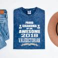 Valedictorian Scholar Grandma T Shirt Graduation Speech Mineral Wash Tshirts Mineral Navy