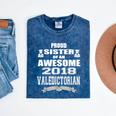 Valedictorian Scholar Sister T Shirt Graduation Speech Mineral Wash Tshirts Mineral Navy