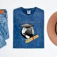 Valedictorian University Of Hard Knocks Graduation Tshirt Mineral Wash Tshirts Mineral Navy