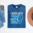 Veterinarian Vet Tech Week Graduation Thank You Birthday Mineral Wash Tshirts Mineral Navy