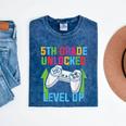 VIDEO GAMER Graduation Student Teacher Last Day School Kids Mineral Wash Tshirts Mineral Navy