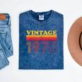 Vintage 1970 Retro Style 70's Born Nostalgia Vibes Birthday Mineral Wash Tshirts Mineral Navy Vintage 1970 Retro Style 70's Born Nostalgia Vibes Birthday Mineral Wash Tshirts Mineral Navy