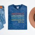 Vintage Architect Est 2018 Graduation 2018 Mineral Wash Tshirts Mineral Navy