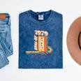 Vintage Best Of 1979 41st Birthday Graduation Cassette Tape Mineral Wash Tshirts Mineral Navy
