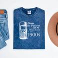 Vintage Birthday Seniors I'm From The 1900s Premium Mineral Wash Tshirts Mineral Navy