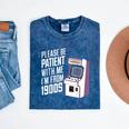 Vintage Gaming Please Be Patient With Me I'm From The 1900s Mineral Wash Tshirts Mineral Navy
