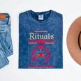Vintage Gaming Rituals Retro Gamer Nostalgia Vintage Games Mineral Wash Tshirts Mineral Navy