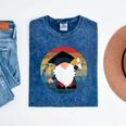 Vintage Graduation Gnome Mineral Wash Tshirts Mineral Navy