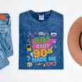 Vintage Retro 80's Baby 90's Made Me 1980s 1990s Nostalgia Premium Tri-Blend Mineral Wash Tshirts Mineral Navy