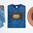 Vintage VHS Tape Humor Retro Nostalgia Graphic Premium Mineral Wash Tshirts Mineral Navy
