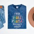 Vintage I Wish More People Were Fluent In Silence Introvert Mineral Wash Tshirts Mineral Navy Vintage I Wish More People Were Fluent In Silence Introvert Mineral Wash Tshirts Mineral Navy