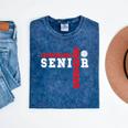 Volleyball Senior Night Volleyball Senior 2025 Graduation 5 Mineral Wash Tshirts Mineral Navy