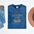 Women's Please Be Patient With Me I'm From The 1900s Mineral Wash Tshirts Mineral Navy