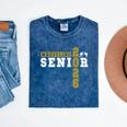 Wrestling Senior Night Wrestling Senior 2026 Graduation 43 Mineral Wash Tshirts Mineral Navy