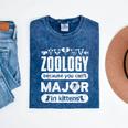 Zoology Major Graduation Zoology Quote Mineral Wash Tshirts Mineral Navy