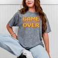 1980s Nostalgia Arcade Gamer Retro Video Game Novelty Mineral Wash Tshirts Mineral Gray 1980s Nostalgia Arcade Gamer Retro Video Game Novelty Mineral Wash Tshirts Mineral Gray