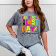 2025 Last Day Of School Autograph Kindergarten Graduation Mineral Wash Tshirts Mineral Gray