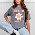 3rd Grade Graduation Cute Groovy Last Day Of Third Grade Mineral Wash Tshirts Mineral Gray