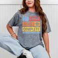 5th Grade Level Complete Shirt Graduation Last Day Of School Mineral Wash Tshirts Mineral Gray