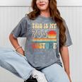 This Is My 70s Costume Vintage Nostalgia Mixtape 1970s Party Mineral Wash Tshirts Mineral Gray This Is My 70s Costume Vintage Nostalgia Mixtape 1970s Party Mineral Wash Tshirts Mineral Gray