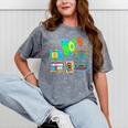 80's Vintage Cassette Tape Nostalgia Mixtape Era 1980s Retro Mineral Wash Tshirts Mineral Gray
