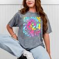 8th Grade Graduate 2024 Graduation Last Day Of School Tie Mineral Wash Tshirts Mineral Gray